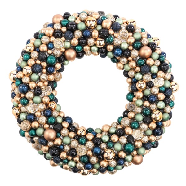 GUIRLANDA BOLAS OUR/VRD/AZL 33cm C/1 UN 1005900