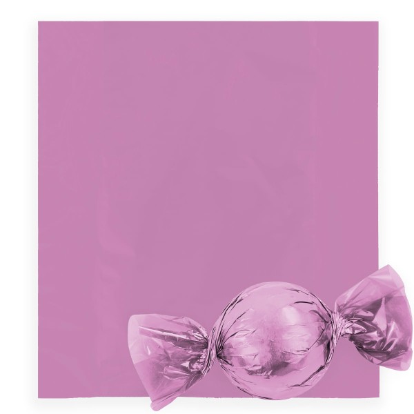 Embalagem Para Trufas e Bombons Rosa 12X12,5CM 100 Unidades 023422 CROMUS
