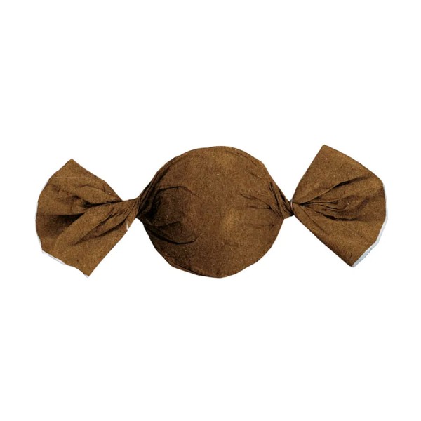 Embalagem Para Trufas e Bombons Kraft Marrom 14,5X15,5cm 50 Unidades 12500234 CROMUS