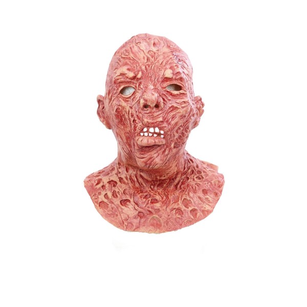 Mascara Zumbi Em Decomposicao Halloween 43x30cm 29005342