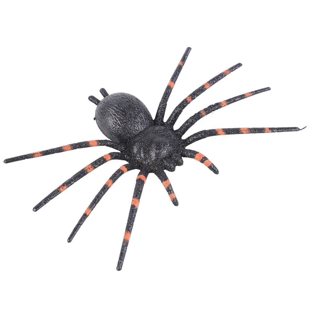 Encontraproduto.com.br - Acessório Decorativo - Aranha - Patas Com Listras Vermelhas - Cromus