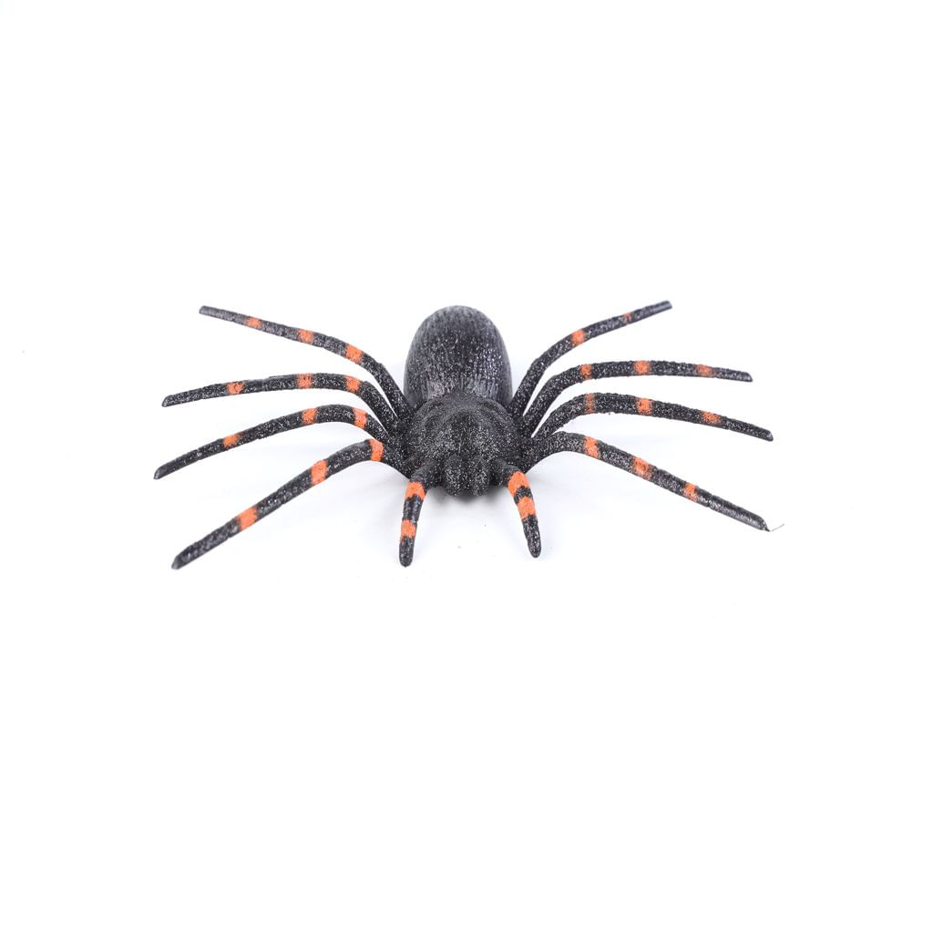 Encontraproduto.com.br - Acessório Decorativo - Aranha - Patas Com Listras Vermelhas - Cromus