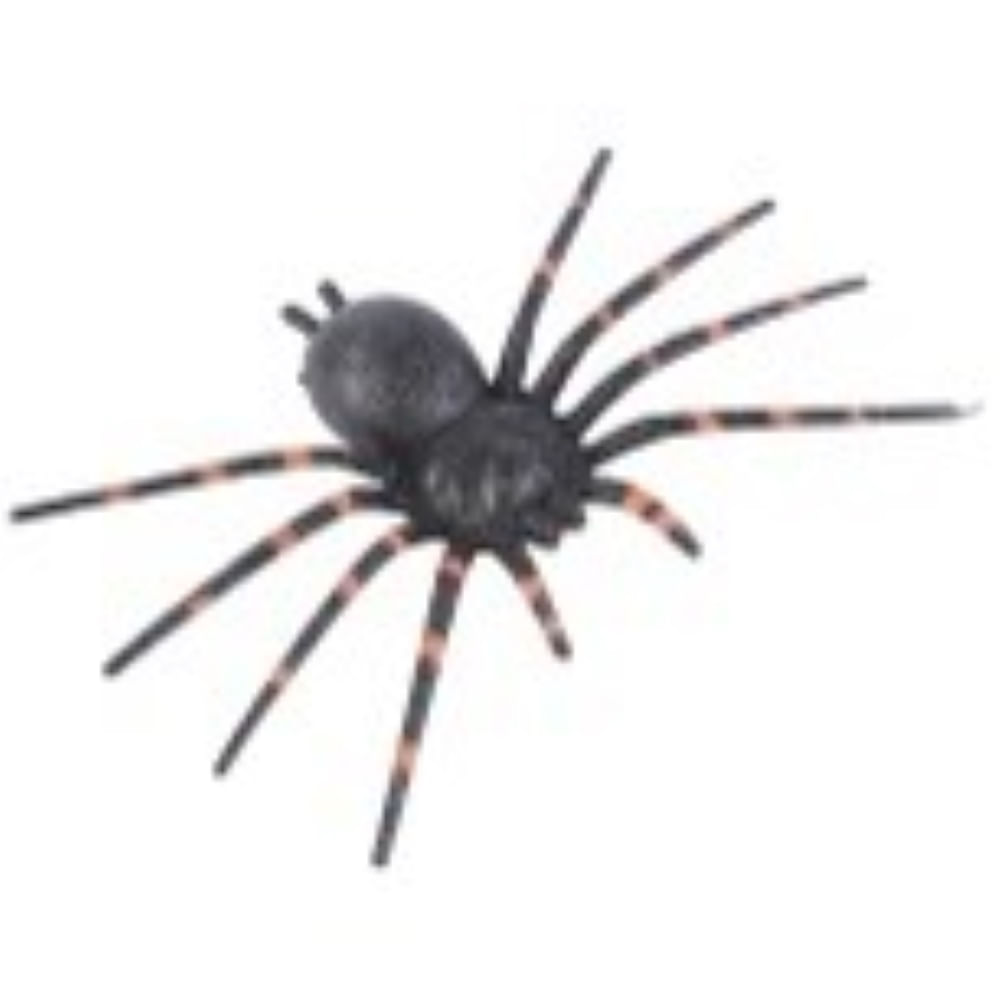Encontraproduto.com.br - Acessório Decorativo - Aranha - Patas Com Listras Vermelhas - Cromus
