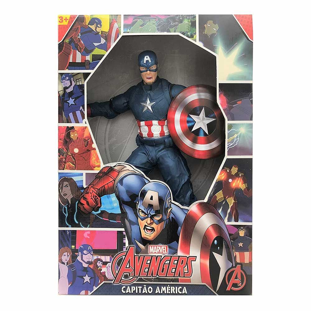 Encontraproduto.com.br - Boneco Capitao America - Revolution MIMO