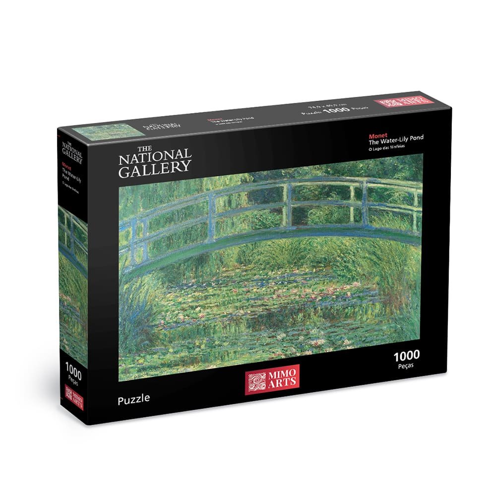 Encontraproduto.com.br - Quebra Cabeça Lagoa Monet 1000 Peças Mimo 2605