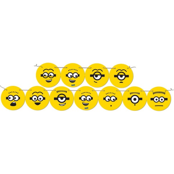 Encontraproduto.com.br - Faixa Decorativa - Minions - Festcolor