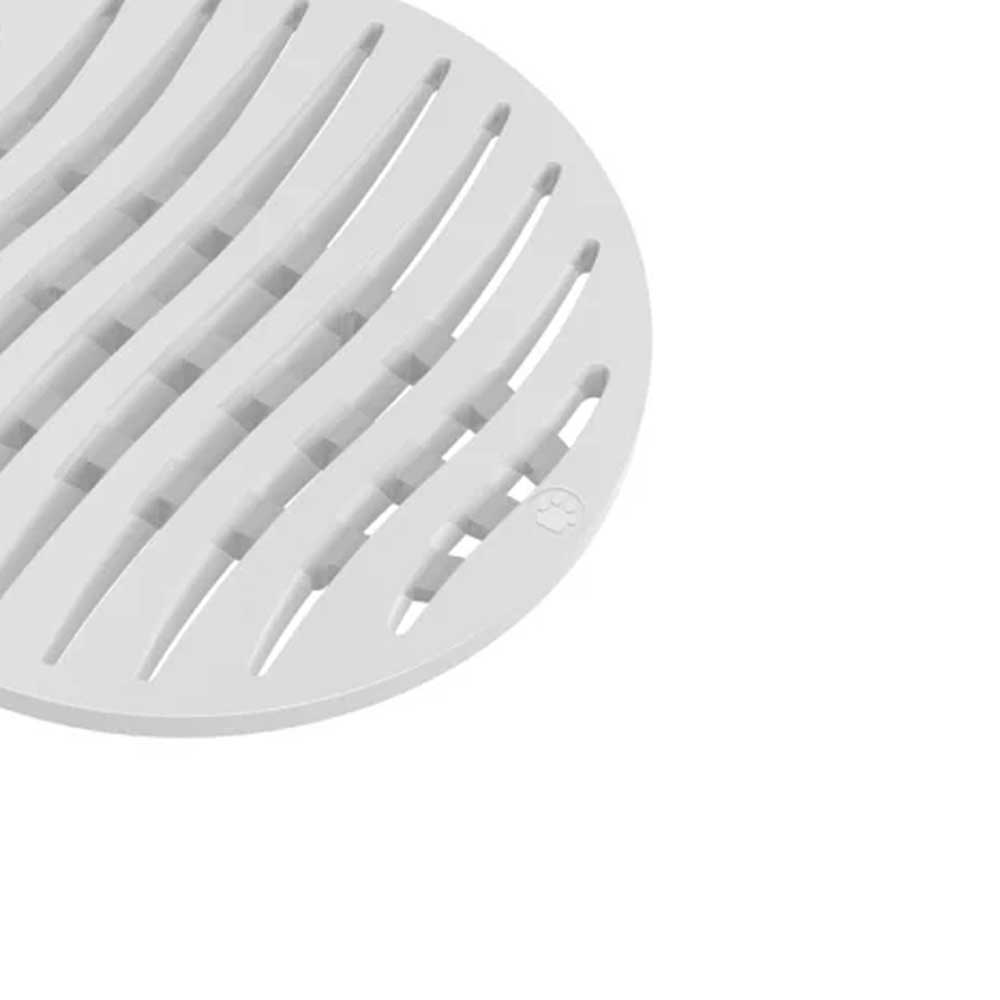 Encontraproduto.com.br - Grelha Ecológica Redonda Tigre Branco