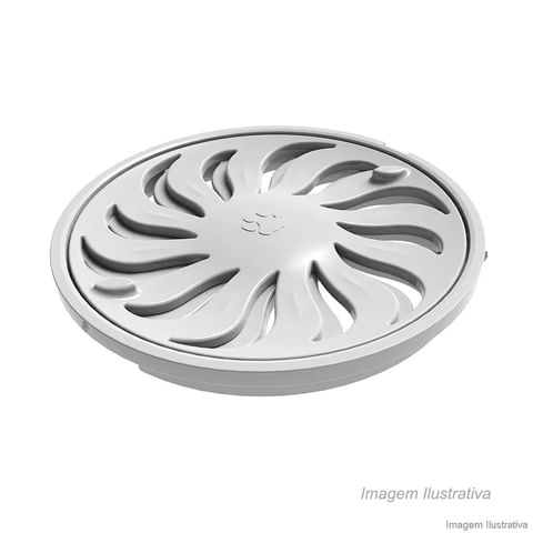 Encontraproduto.com.br - Grelha Redonda Com Abre E Fecha Para Ralos 150mm Tigre