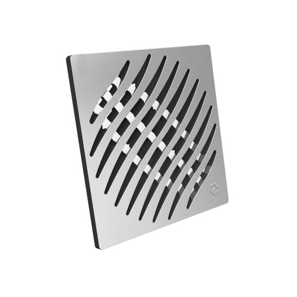 Encontraproduto.com.br - Grelha Quadrada Inox 100mm TIGRE