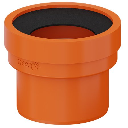 Encontraproduto.com.br - Amortecedor Vaso Sanitário Para Esgoto T Redux 100mm Tigre