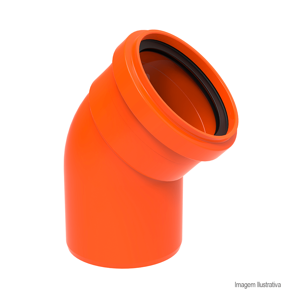 Encontraproduto.com.br - Joelho 45º Esgoto Redux DN 40mm - Tigre.