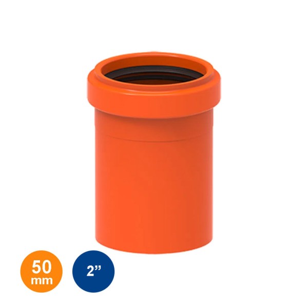 Encontraproduto.com.br - Luva Simples Esgoto Redux DN50MM - 100002845 - Tigre