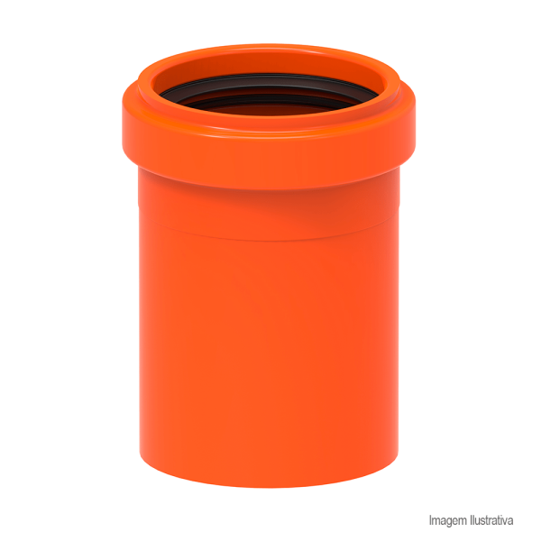 Encontraproduto.com.br - Luva Simples Esgoto Redux DN50MM - 100002845 - Tigre