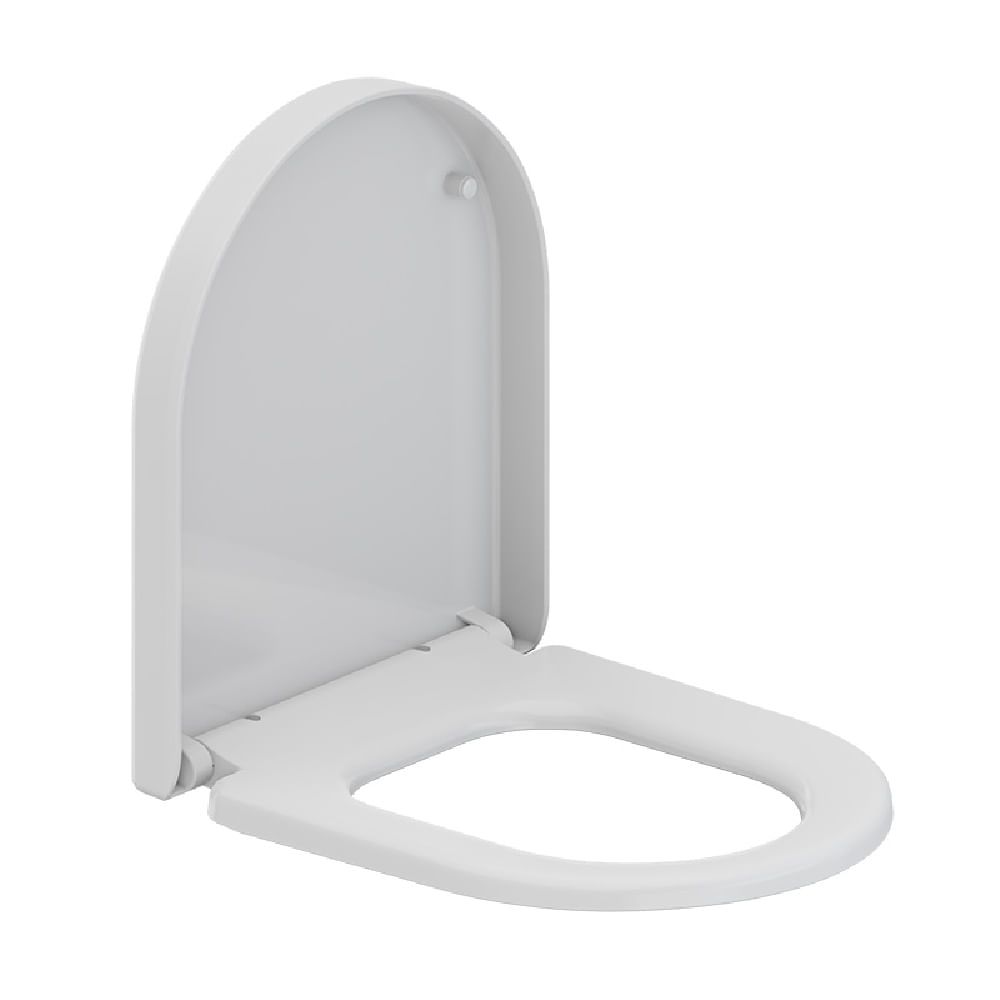 Encontraproduto.com.br - Assento Sanitário Smart PP Soft Close Modelo D Branco - Tigre