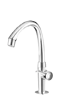 Encontraproduto.com.br - Torneira para Cozinha Mesa Linea Cromada 1/2