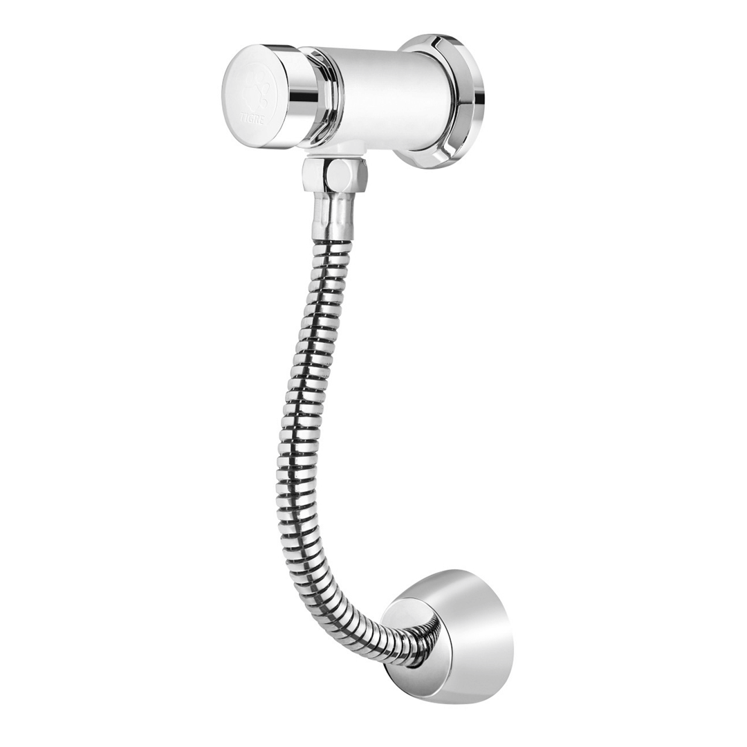 Encontraproduto.com.br - Válvula para Mictório Automática Tigre Branco/ Cromo 1/2