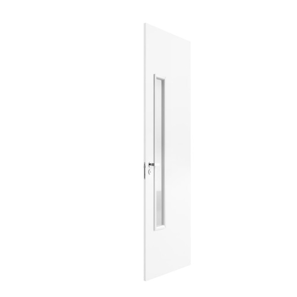 Encontraproduto.com.br - Folha de porta lisa de madeira MDP Vert Akila 210x82x3,5cm primer