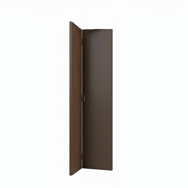 Encontraproduto.com.br - Folhaporta Duo Lisa Mdp Ipê Imp.Acab.comFer 210x62 Vert
