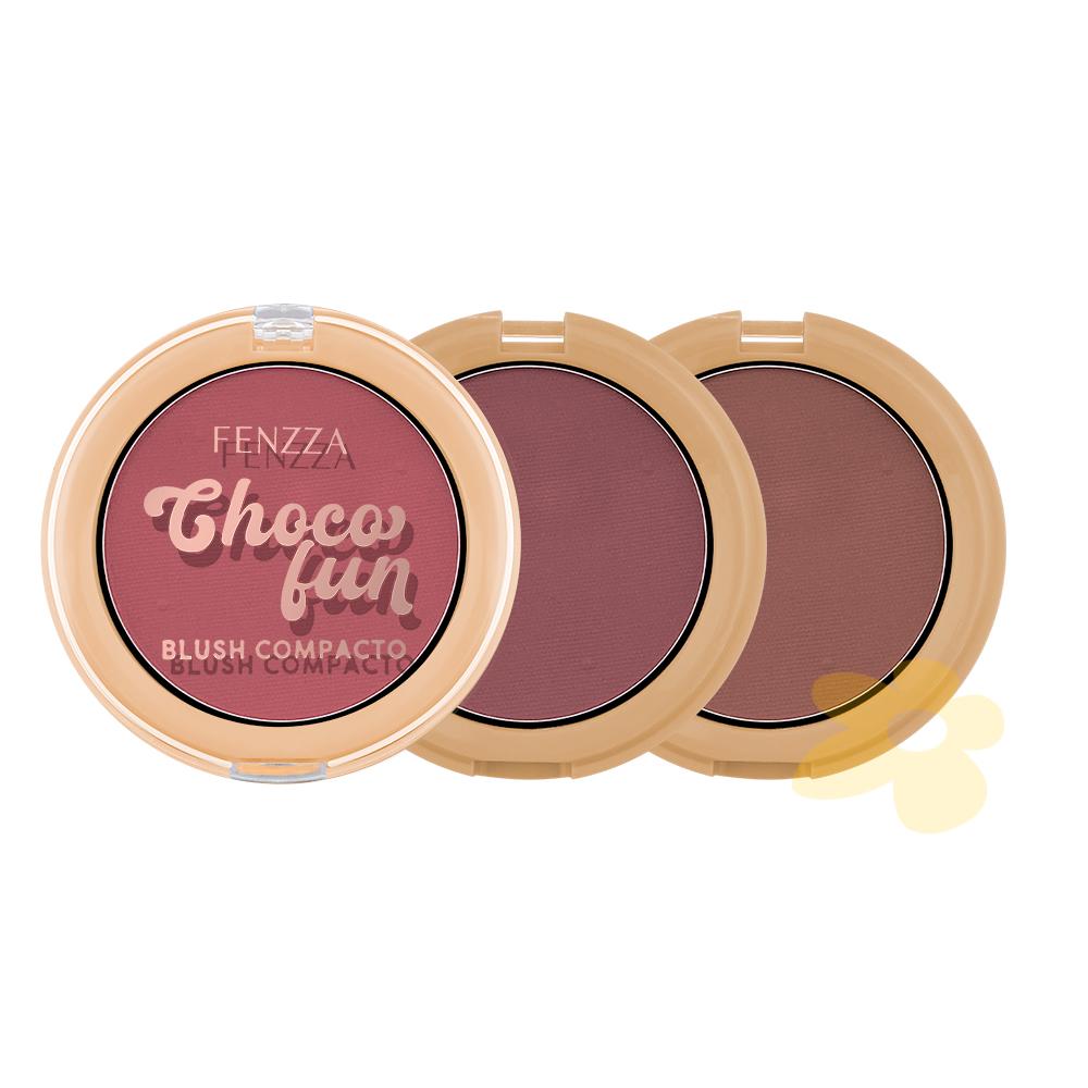 Encontraproduto.com.br - Blush Compacto | Choco Fun | Fenzza
