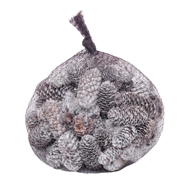 Encontraproduto.com.br - Saquinho C/ Pinhas Bco/mrr 200g C/1 Un Cromus 1016974