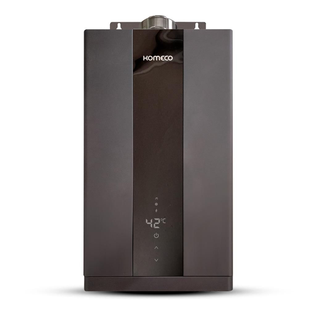 Encontraproduto.com.br - Aquecedor Passagem 9L Home Preto GN 100012471 Komeco