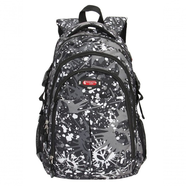 Encontraproduto.com.br - Mochila Feminina Masculina Estampada Notebook Tablet 3 Divis