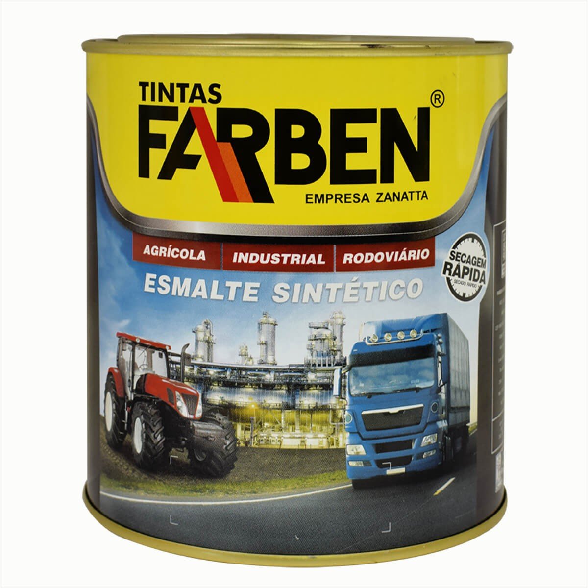 Esmalte Sintético Preto Cadilac 900ml - Farben
