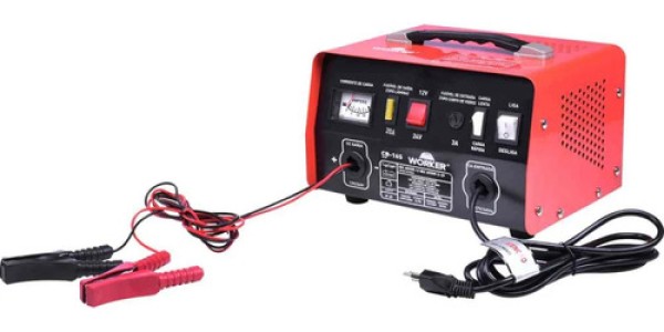 Carregador de Bateria Automotivo Worker CB 16 110V