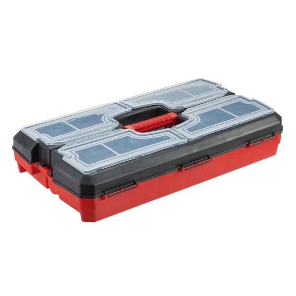 Encontraproduto.com.br - Caixa Plástica Para Ferramentas 24 Com Rodas Worker