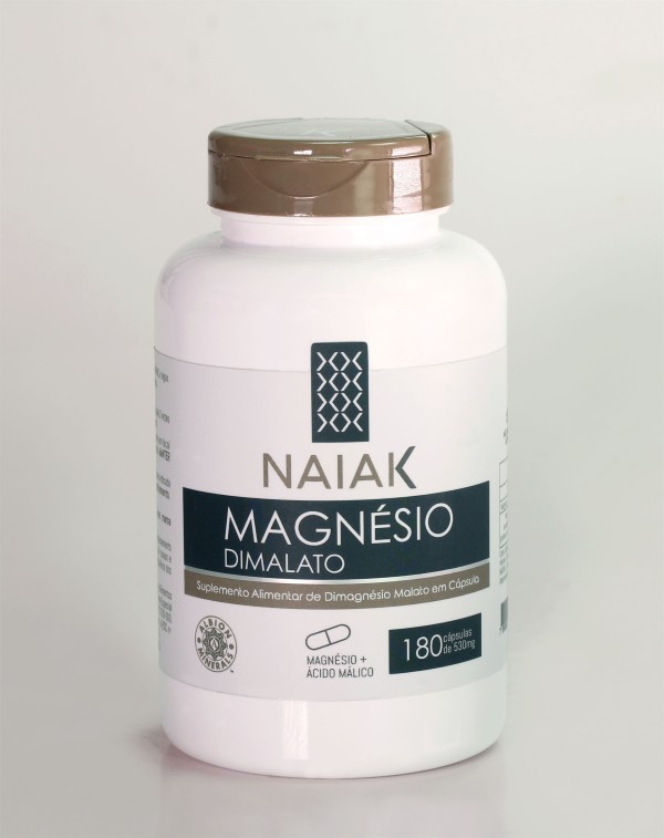 Encontraproduto.com.br - Magnésio Dimalato Naiak 180 cápsulas