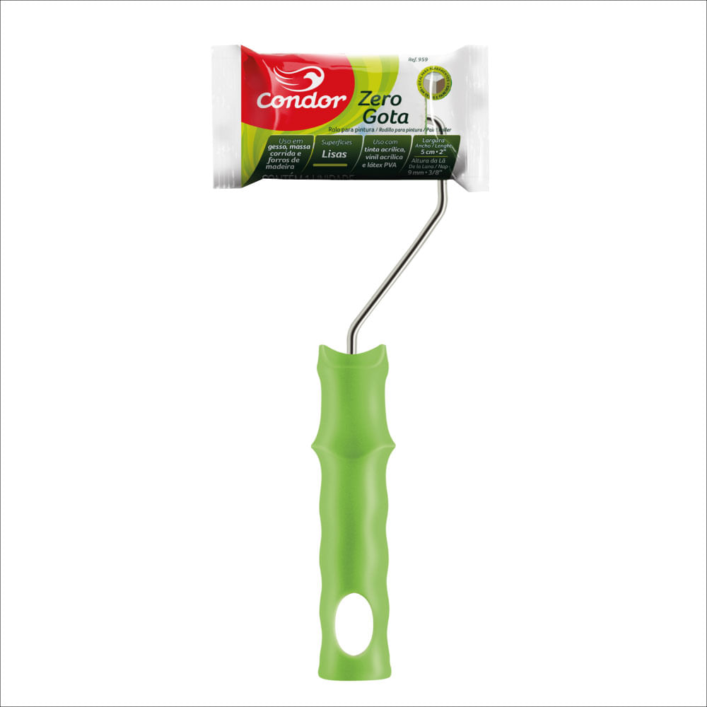 Encontraproduto.com.br - Rolo De Lã 5cm Com Suporte 959/5 Condor