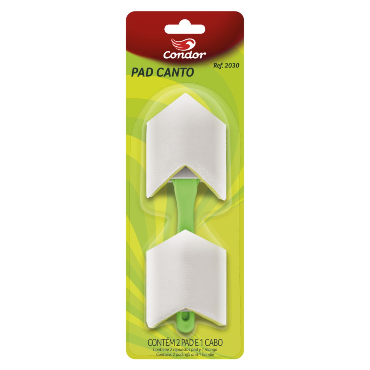 Encontraproduto.com.br - Pad De Canto Pintura Recorte Em 90° Graus C/ 2 Refis Condor