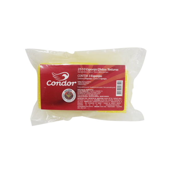 Encontraproduto.com.br - Esponja Efeitos Textura Ref.2510 Condor
