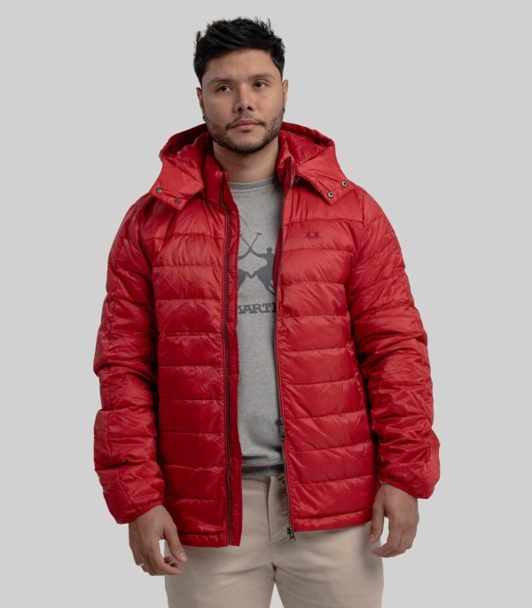 Encontraproduto.com.br - Jaqueta De Nylon Com Capuz E Revel Estam