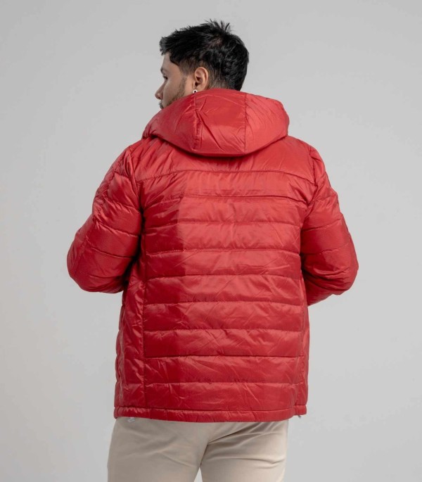 Encontraproduto.com.br - Jaqueta De Nylon Com Capuz E Revel Estam
