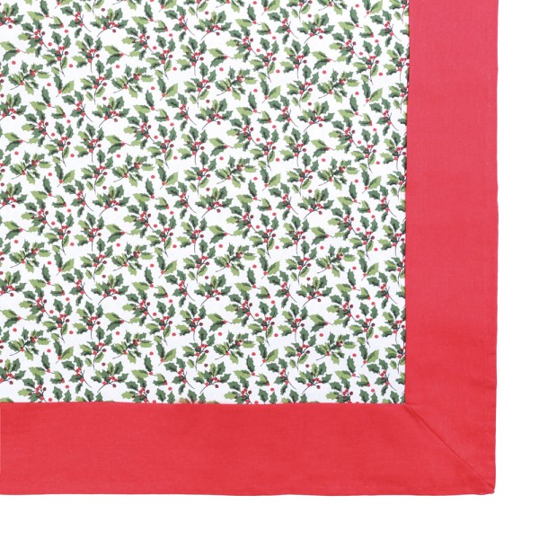 Encontraproduto.com.br - TOALHA MESA AZEVINHO VRD/BCO/VRM 160X220cm C/1 UN 1028856