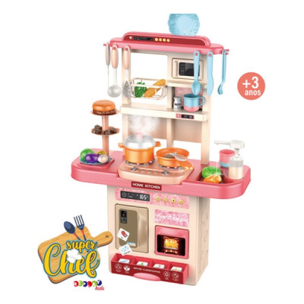 Encontraproduto.com.br - Cozinha Infantil Super Chef com Som e Efeito - ReplayKids