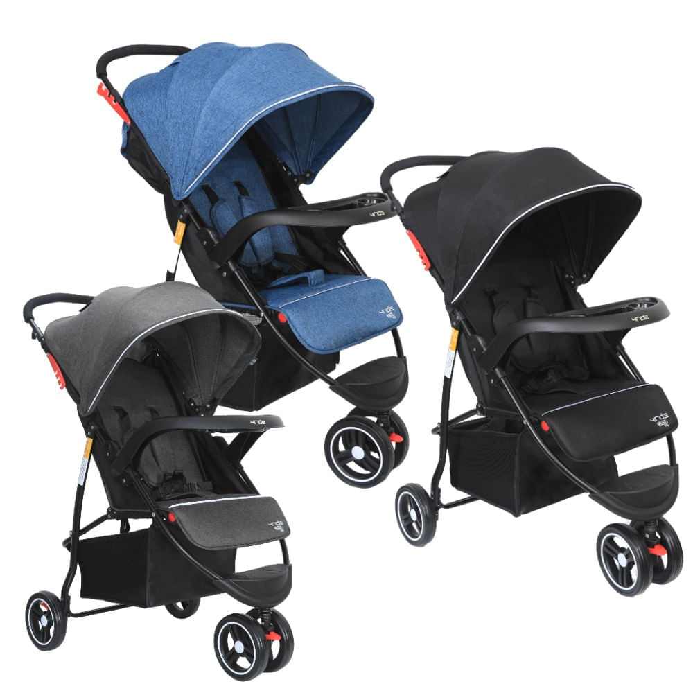 Encontraproduto.com.br - Carrinho de Bebê 3 Rodas Passeio 4RIDE 15kgs Maxi Baby