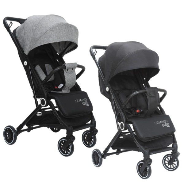 Encontraproduto.com.br - Carrinho de Bebê Passeio Vira Berço COMPASS Maxi Baby