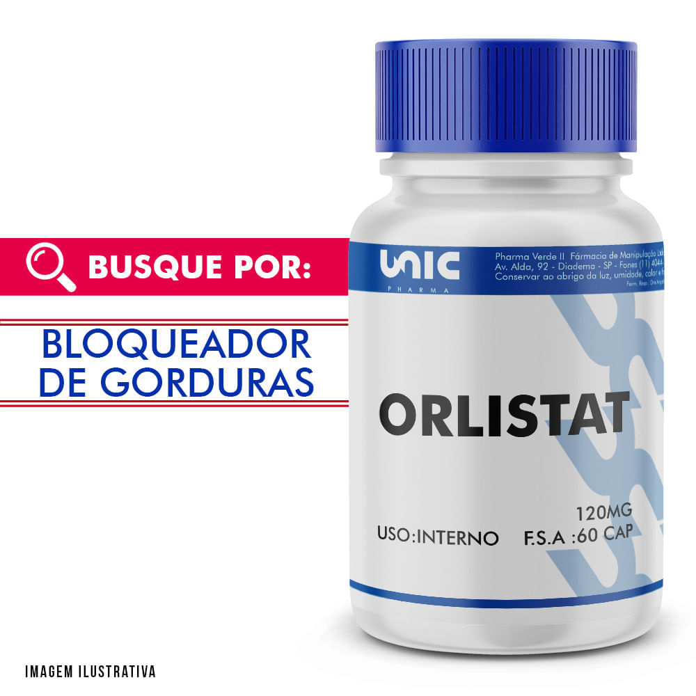 Orlistate 120 mg 60 capsulas