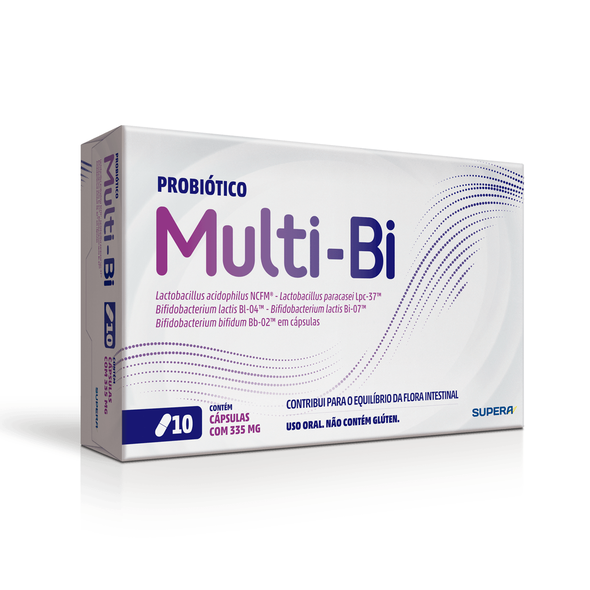 Encontraproduto.com.br - Probiótico 335mg Multi-Bi 10 Cápsulas