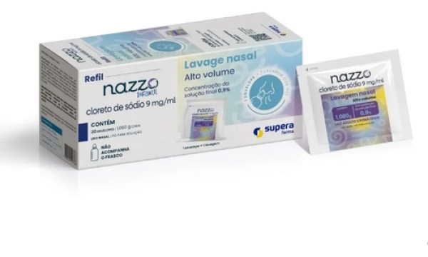 Zzo Infantil Com 30x1,08gr Saches 0,9%