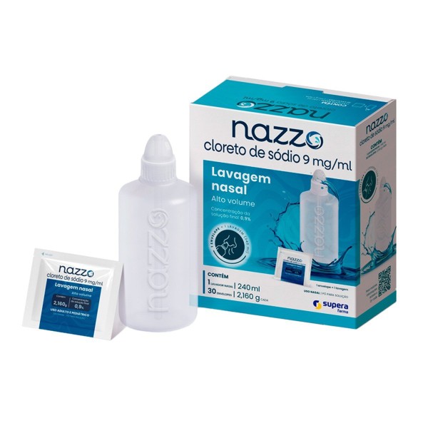 Zzo Infantil Com 30x1,08gr Saches + Frasco 0,9%