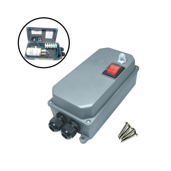 Encontraproduto.com.br - Motobomba Submersa Leão 3R3PB-25 180 1,5CV Control Box 220v 151538