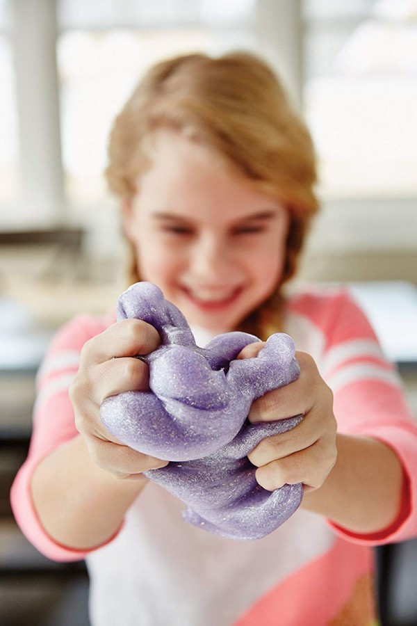 Encontraproduto.com.br - Conjunto de Colas Glitter Para Slime - Rosa - Elmer s Elmers