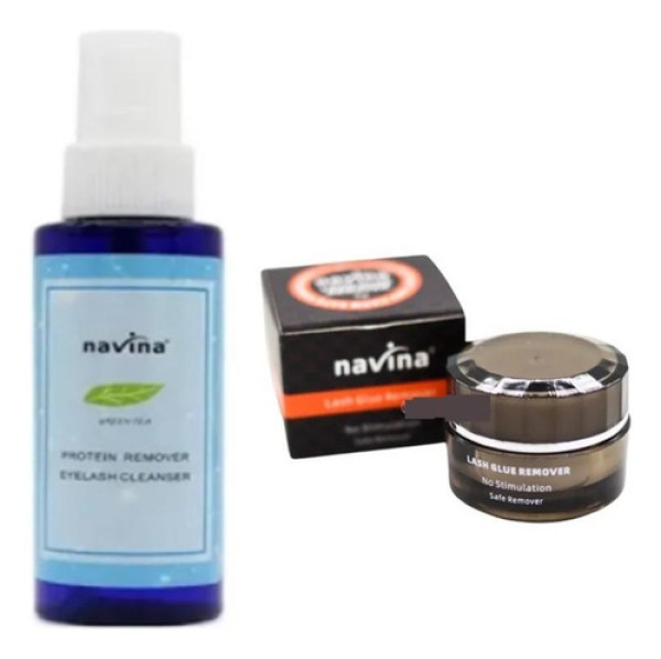 Encontraproduto.com.br - Primer Limpeza De Cílio Removedor Navina Creme Suave