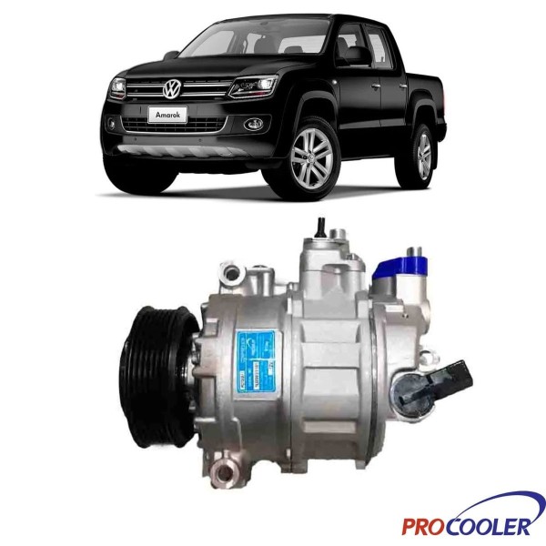 Encontraproduto.com.br - Pc700511 - Compressor Ar - Amarok 2.0 10 Em Diante - Procooler