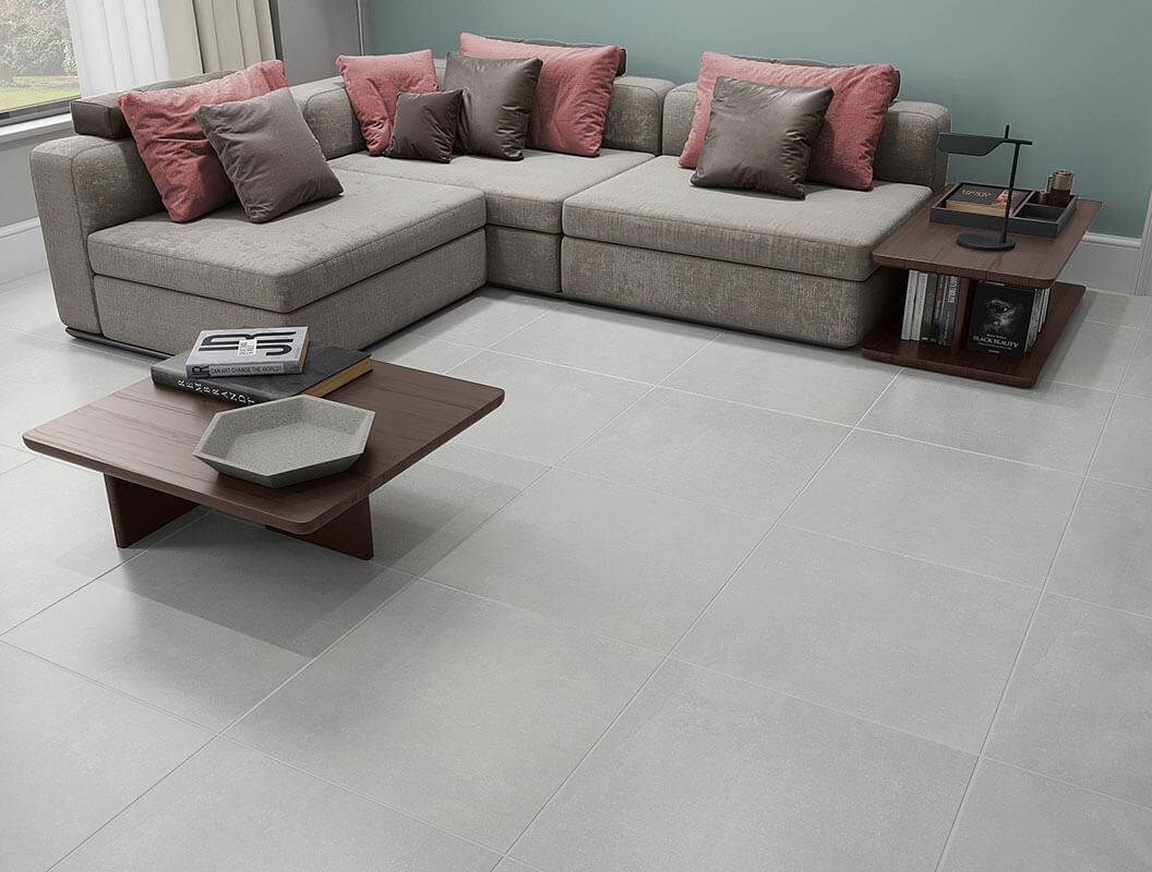 Encontraproduto.com.br - Piso Cimentcolor Cinza HD 61X61 CX2,23 Formigres