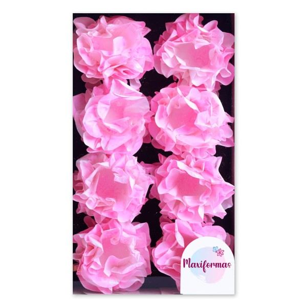Encontraproduto.com.br - Forminha Decorativa Carol Com Borda Tutti Frutti 40 Unidades MAXIFORMAS