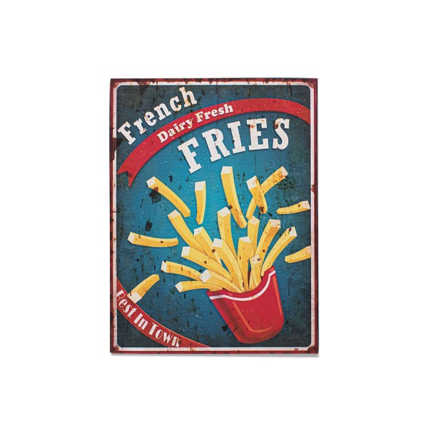 Encontraproduto.com.br - Quadro Decor Fries 30x40cm